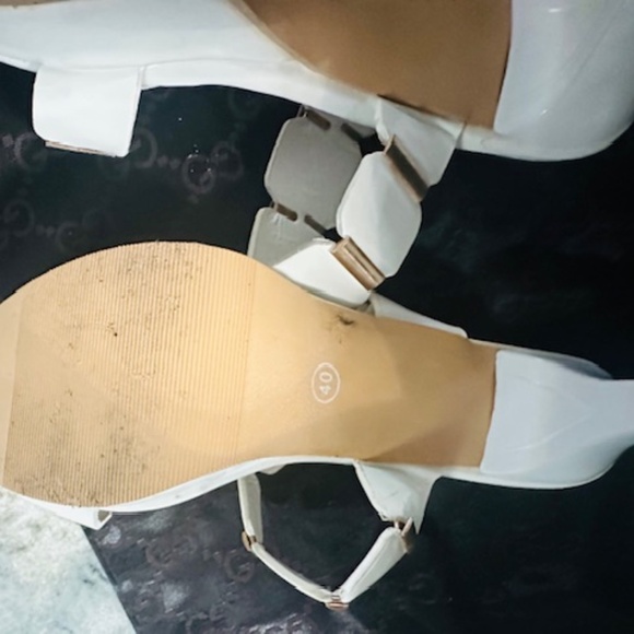 Simms White Pump Sandals - BRAND NEW! NEVER WORN Size 9 - Picture 14 of 16